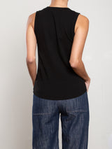 Kiera Tank in Supima Slub - Black