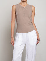 Kiera Tank in Supima Slub - Foundation