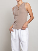 Kiera Tank in Supima Slub - Foundation