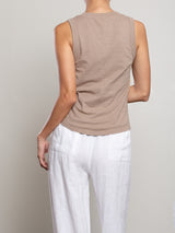 Kiera Tank in Supima Slub - Foundation