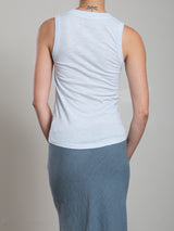 Kiera Tank in Supima Slub - Sky