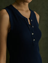 Kiera Henley Tank in Thermal - Midnight