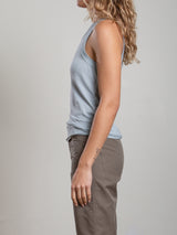 Sol Tank in Tissue Jersey - Mist