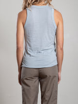 Sol Tank in Tissue Jersey - Mist