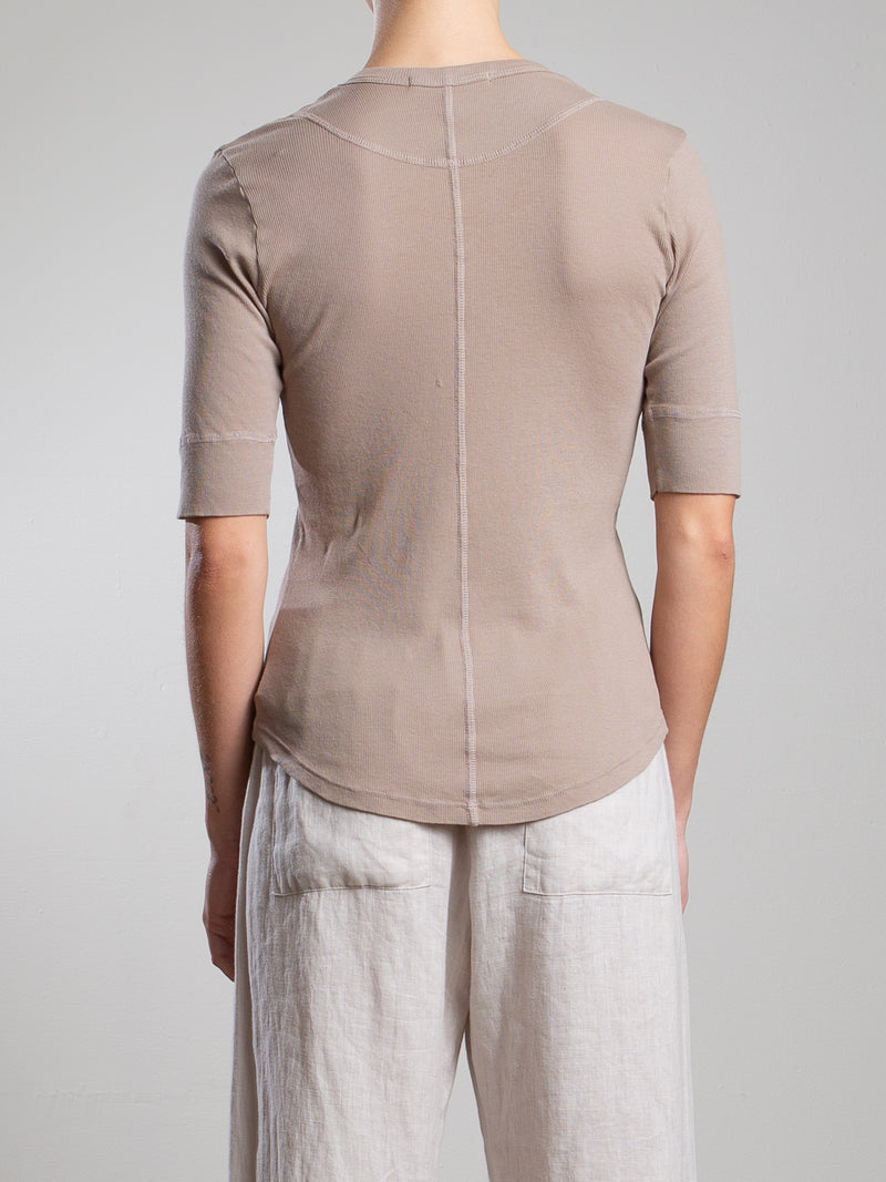 Thea Tee in Lightweight Rib - Foundation