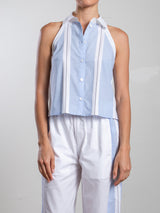 Atlas Halter in Bari Stripe