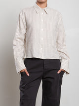Enzo Shirt in Vienna Stripe - Natural