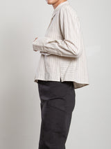 Enzo Shirt in Vienna Stripe - Natural