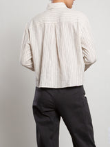 Enzo Shirt in Vienna Stripe - Natural