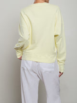 Irene Crewneck in French Terry - Zest