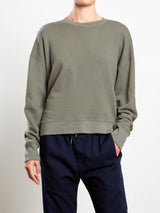 Irene Crewneck in French Terry - Artichoke