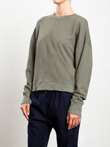 Irene Crewneck in French Terry - Artichoke