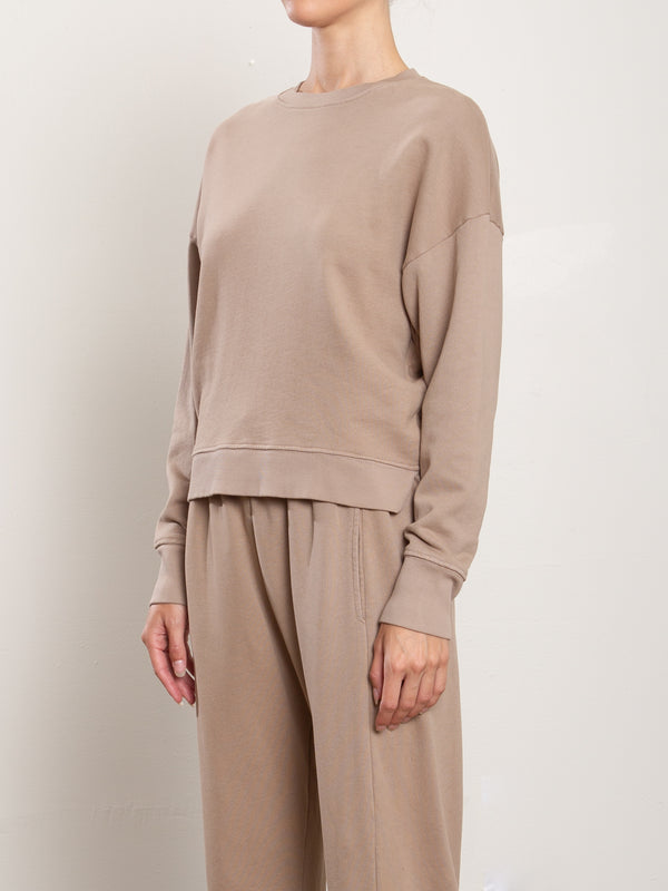 Irene Crewneck in French Terry - Foundation