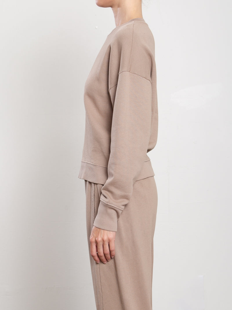 Irene Crewneck in French Terry - Foundation