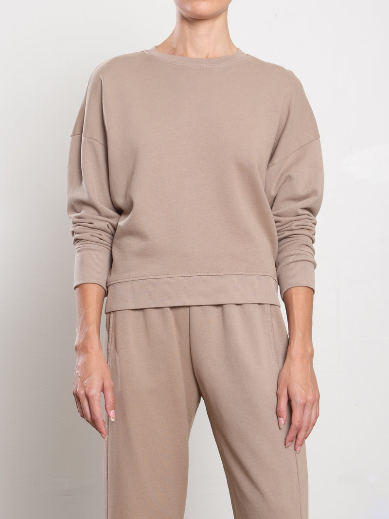 Irene Crewneck in French Terry - Foundation