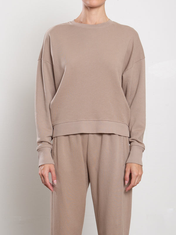 Irene Crewneck in French Terry - Foundation