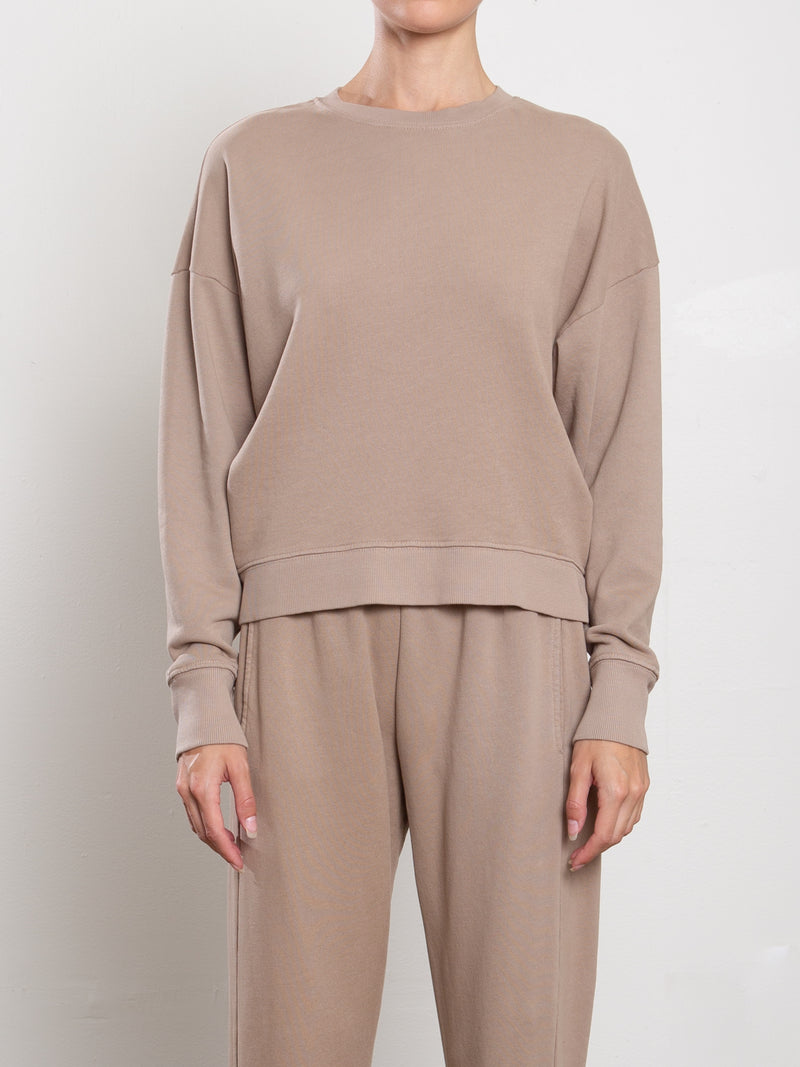 Irene Crewneck in French Terry - Foundation