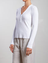 Ari Tee in Thermal - White