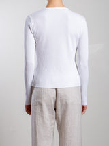 Ari Tee in Thermal - White