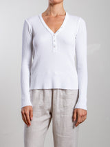 Ari Tee in Thermal - White