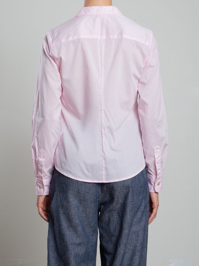 Layla Shirt in Spanish Voile - Petal