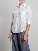 Layla Shirt in Spanish Voile- White