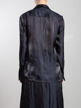 Vera Shirt in Lustre - Graphite