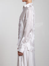 Vera Shirt in Lustre - Pearl