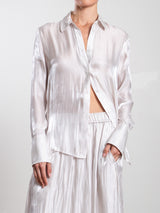 Vera Shirt in Lustre - Pearl