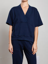 Hayes Sweatshirt in French Terry - Midnight