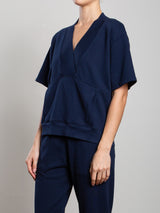 Hayes Sweatshirt in French Terry - Midnight