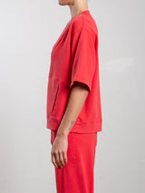 Hayes Sweatshirt in French Terry - Poppy