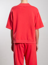Hayes Sweatshirt in French Terry - Poppy