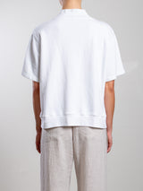 Hayes Sweatshirt in French Terry - White