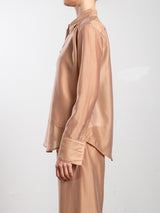 Clara Shirt in Gossamer - Brulee