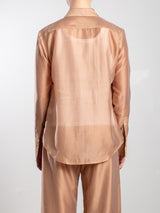 Clara Shirt in Gossamer - Brulee