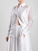 Clara Shirt in Gossamer - White