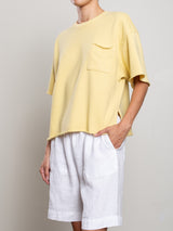 Harris Sweatshirt in French Terry - Butter