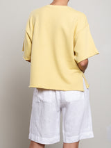 Harris Sweatshirt in French Terry - Butter