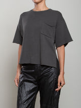 Harris Sweatshirt in French Terry - Vintage Black