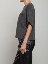 Harris Sweatshirt in French Terry - Vintage Black