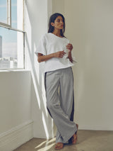 Harris Sweatshirt in French Terry - White