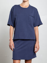 Harris Sweatshirt in French Terry - Blueberry