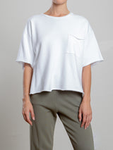 Harris Sweatshirt in French Terry - White