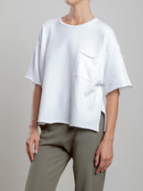 Harris Sweatshirt in French Terry - White