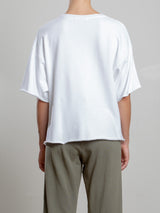 Harris Sweatshirt in French Terry - White