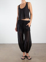 Maggie Tank in Gossamer - Black