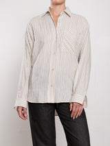 Marvin Shirt in Vienna Stripe - Natural