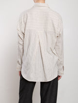 Marvin Shirt in Vienna Stripe - Natural