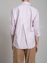 Marvin Shirt in Hudson Stripe - Light Pink